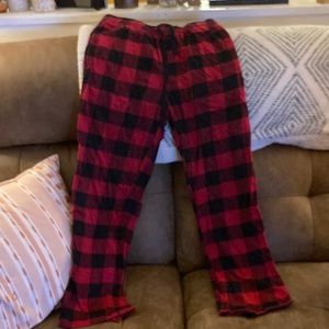 Plaid pajama pants. SZ small. Lightly used.